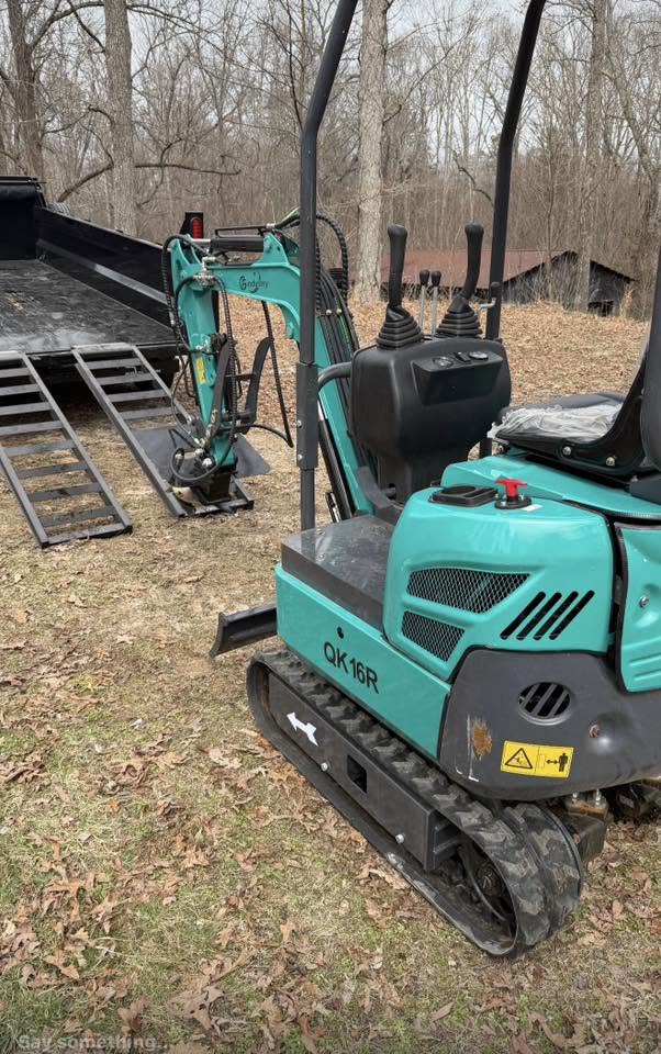 Storm debris and equipment removal in wooded area — 3C Hauling Solutions Louisville KY